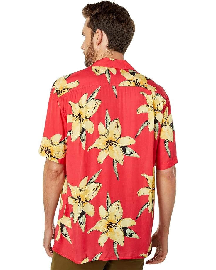 

Рубашка Deus Ex Machina Havana Shirt, красный