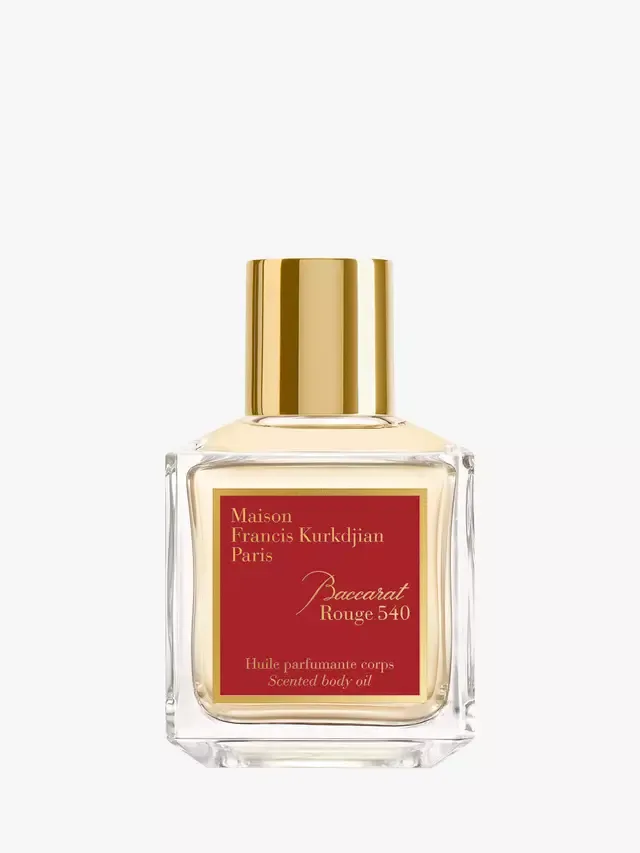 Ароматизированное масло для тела Baccarat Rouge 540, 70 мл Maison Francis Kurkdjian
