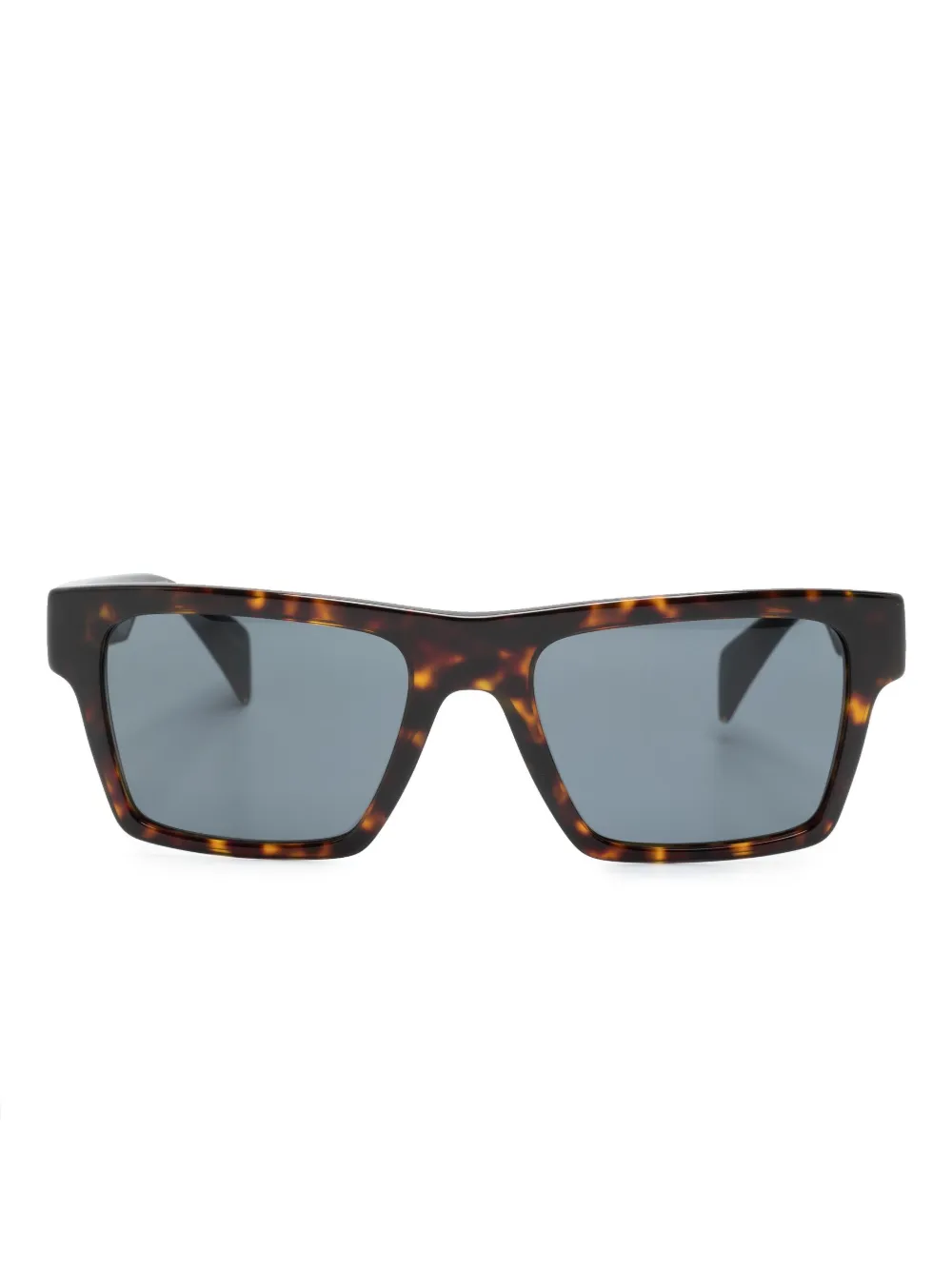 

Солнцезащитные очки в оправе черепаховой расцветки Versace Eyewear, коричневый