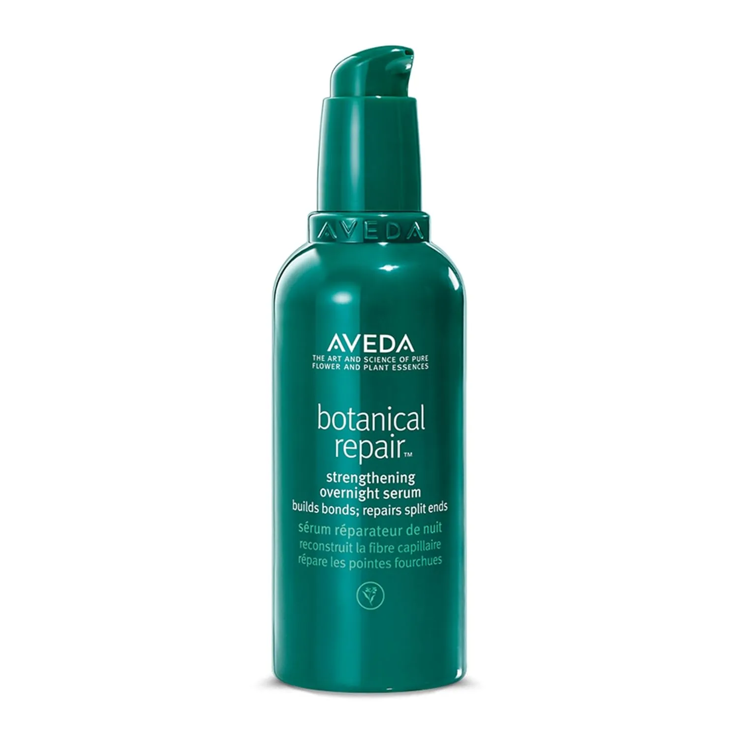 Aveda Botanical Repair укрепляющая ночная сыворотка для восстановления волос, уменьшает сечение и ремонтирует повреждения, с маслом нангаи, 99% натурального происхождения, green