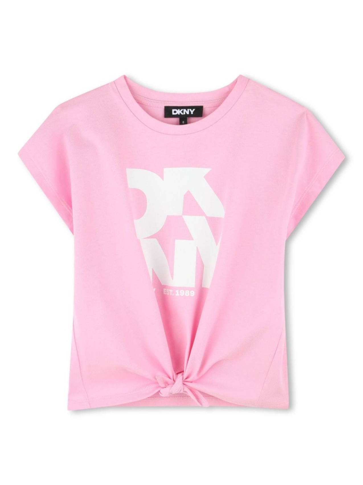 

Dkny Kids футболка с логотипом, розовый