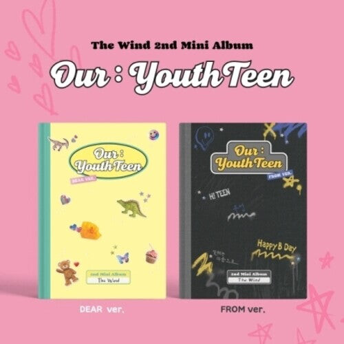 

CD диск Wind: Our : Youthteen - Random Cover - incl. 88pg Photobook, Postcard, Sticker, Photocard, Polaroid, Ticket + Invitation Card