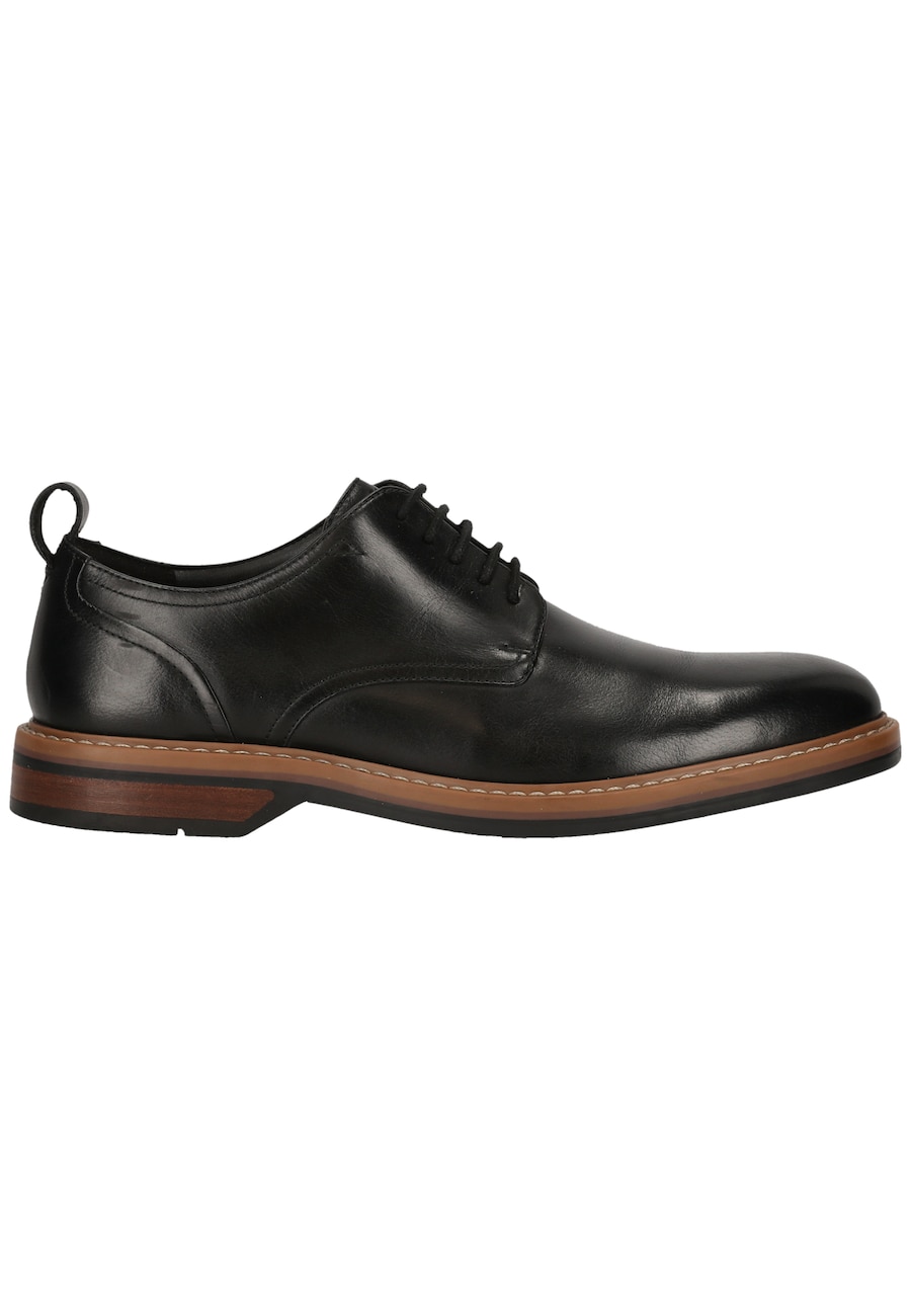 Туфли на шнуровке CLARKS Aldwin Lace, черный — фото 4