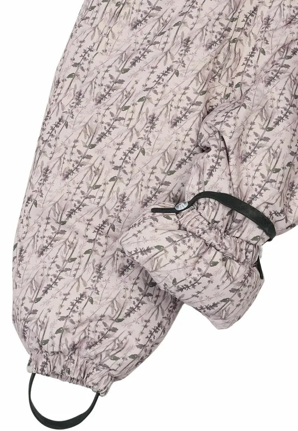 Зимний комбинезон с цветочным принтом aop Mikk-Line, Cloud Gray — фото 4