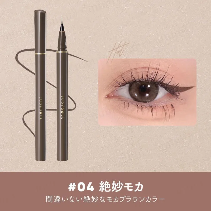 Подводка для глаз Judydoll Ultra Fine Needle Liner, 0.014 мм, серый — фото 3