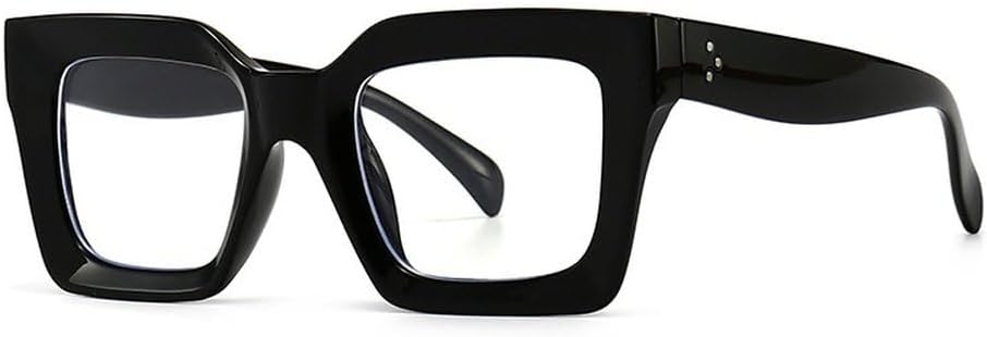 

Ретро-солнцезащитные очки «кошачий глаз» для женщин, модные сине-фиолетовые квадратные солнцезащитные очки для мужчин и женщин, защита от УФ-излучения UV400, очки для маникюра SKFGNX, Black Clear