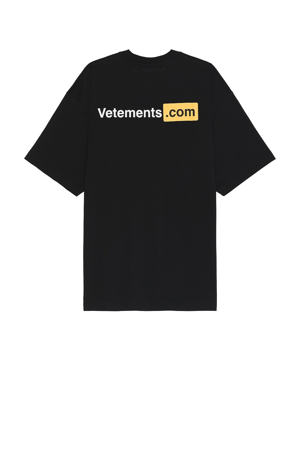 

ХХХ Футболка с логотипом Vetements, черный