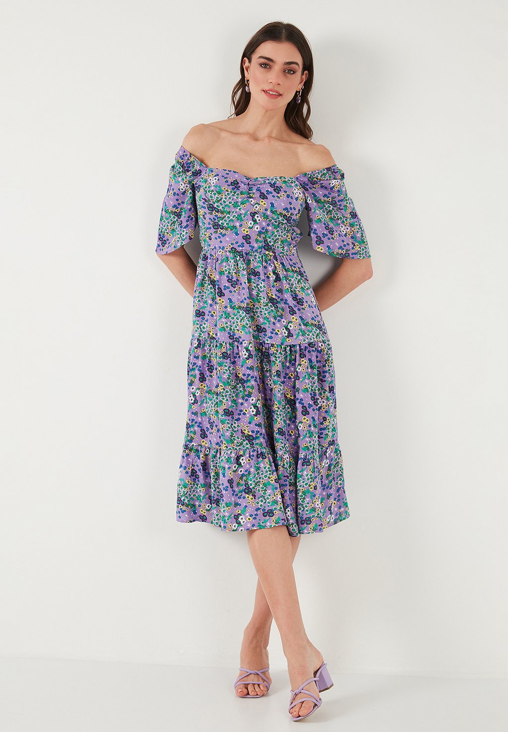 

Повседневное платье DRESS LOOSE FIT LELA, фиолетовый