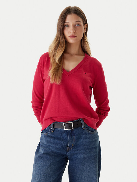 

Свитер regular fit Essential DW0DW19888 Tommy Jeans, розовый