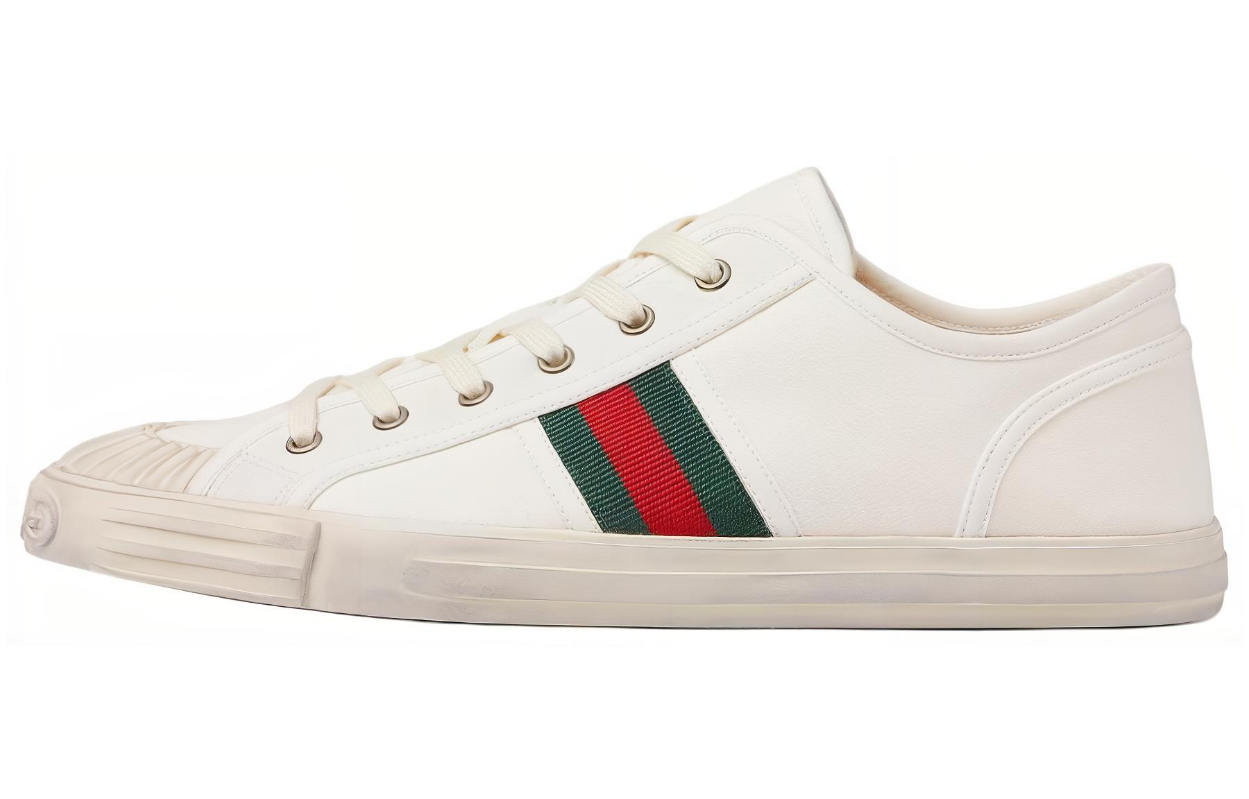 

GUCCI Низкие кроссовки для скейтбординга, мужские, белые