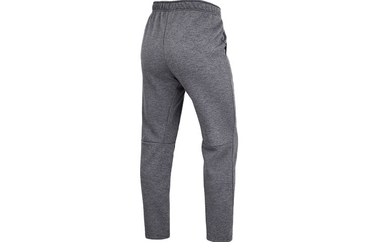 Спортивные брюки Men's Nike Solid Color Small Logo Fleece Casual Training Sports Pants/Trousers/Joggers Gray CZ4350-071 — фото 2