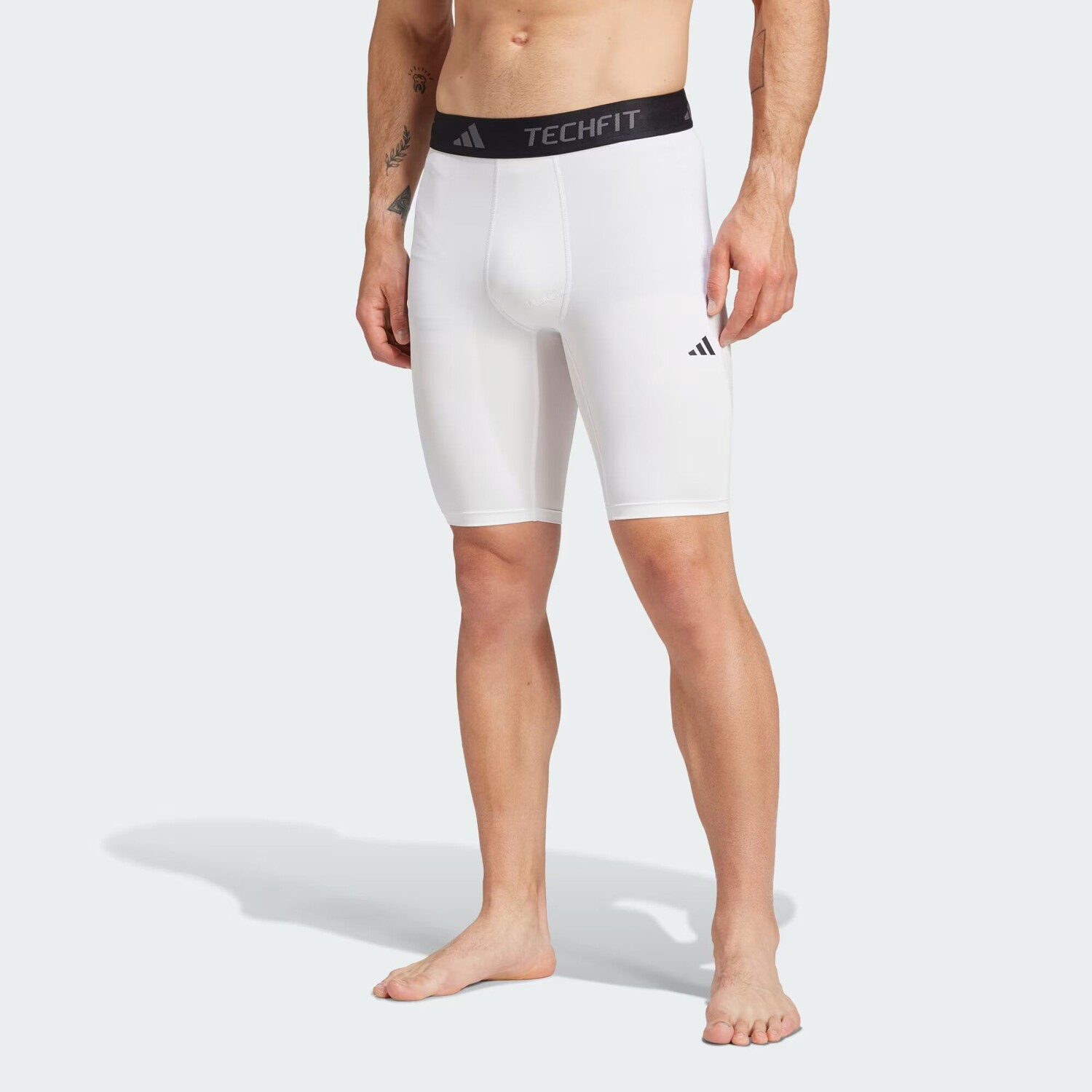 

Компрессионные шорты для тренировок TECHFIT Adidas, цвет White