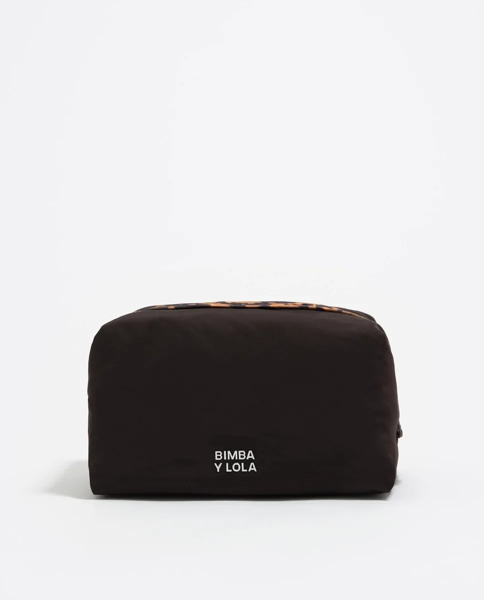 

Женская нейлоновая косметичка с застежкой Bimba y Lola, черный