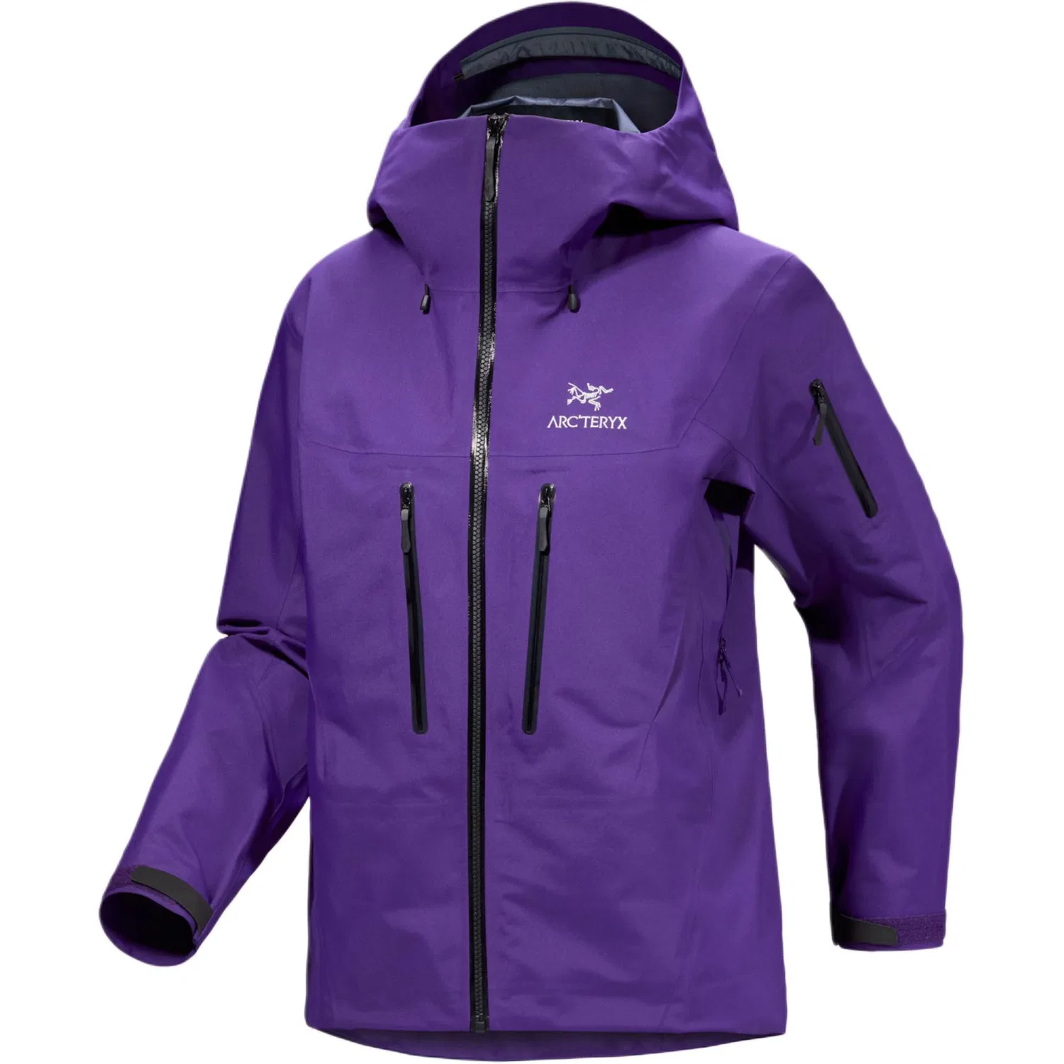 Ветровка Alpha SV для женщин, фиолетово-черная, Arcteryx