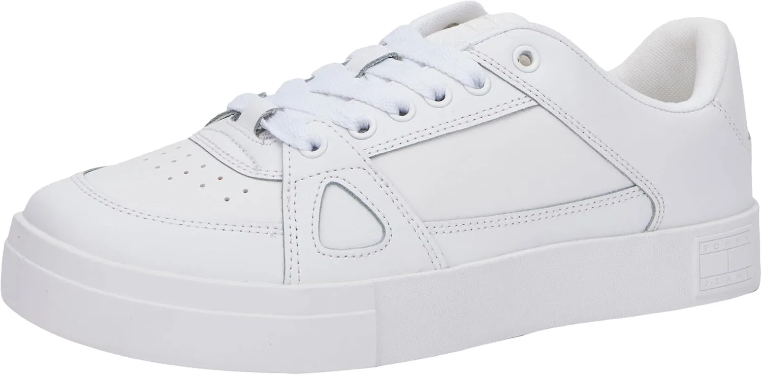 Мужские кроссовки Tommy Jeans Tjm Vulcanized Foxing Flag Em0em01313 Cupsole, White