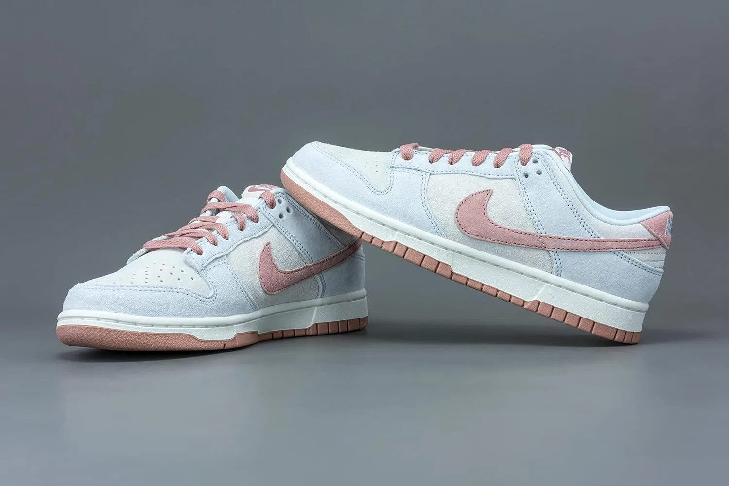 Кроссовки мужские Nike Dunk Low, Ghost Pink/Fossil/Aura/Summit — фото 3