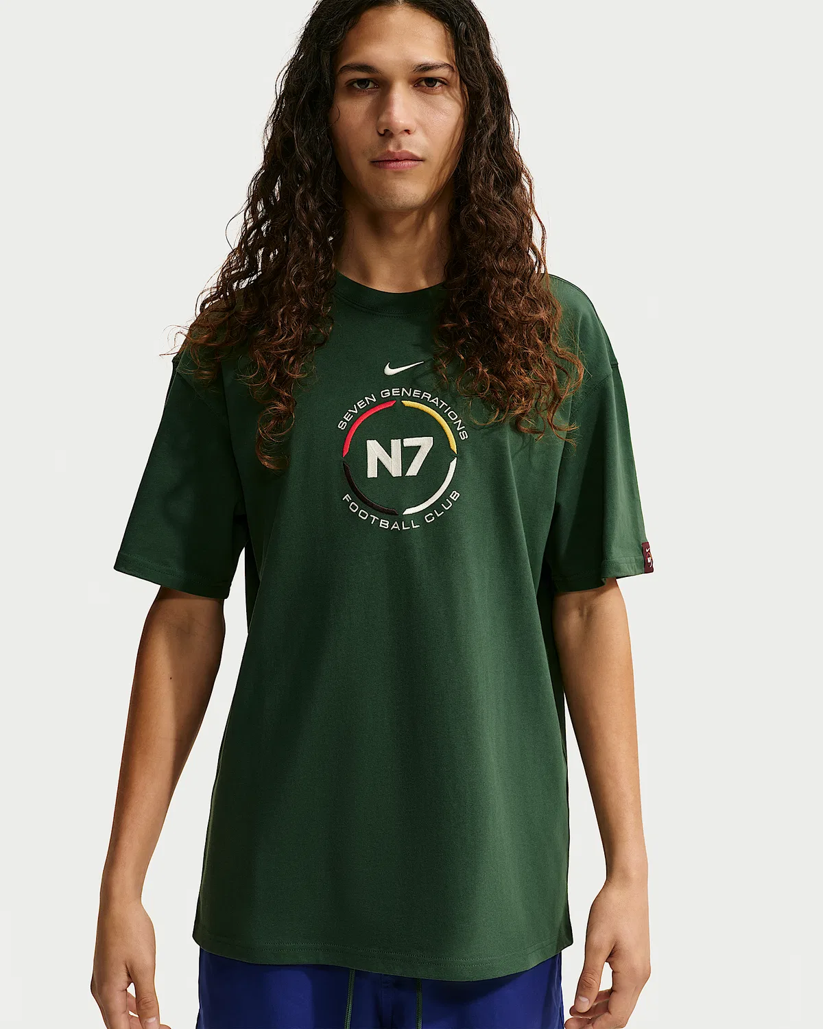 Футболка Nike Sportswear с коротким рукавом, Fir — фото 3