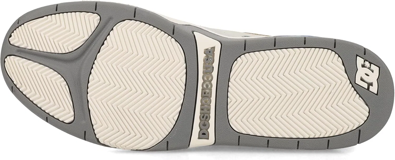 Мужские кроссовки DC Ascend DC Shoes, Grey, Light Brown, Blue — фото 4