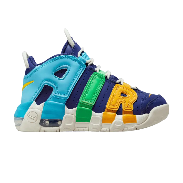 

Кроссовки Nike Air More Uptempo PS 'Kaleidoscope', синий