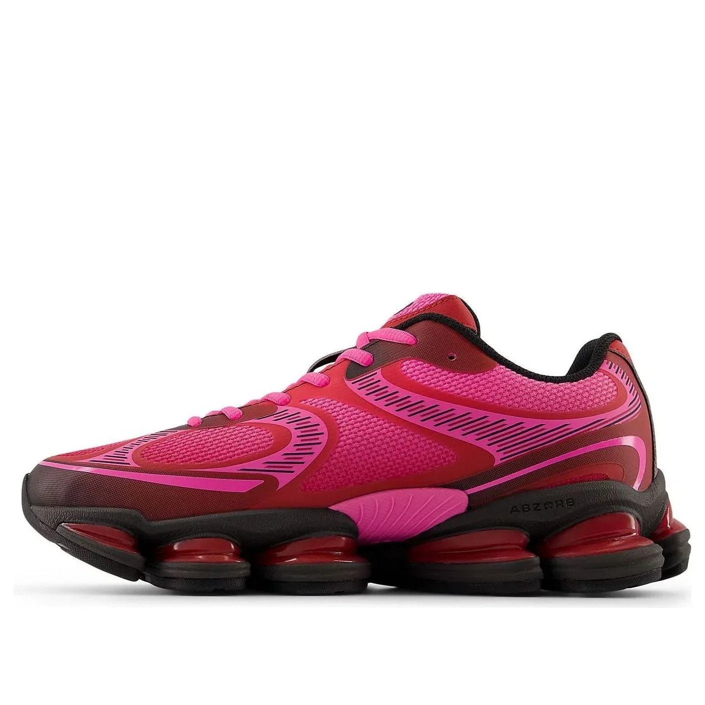 Кроссовки New Balance 2000 'Pink Heat Shadow Red Black' U200082I, розовый