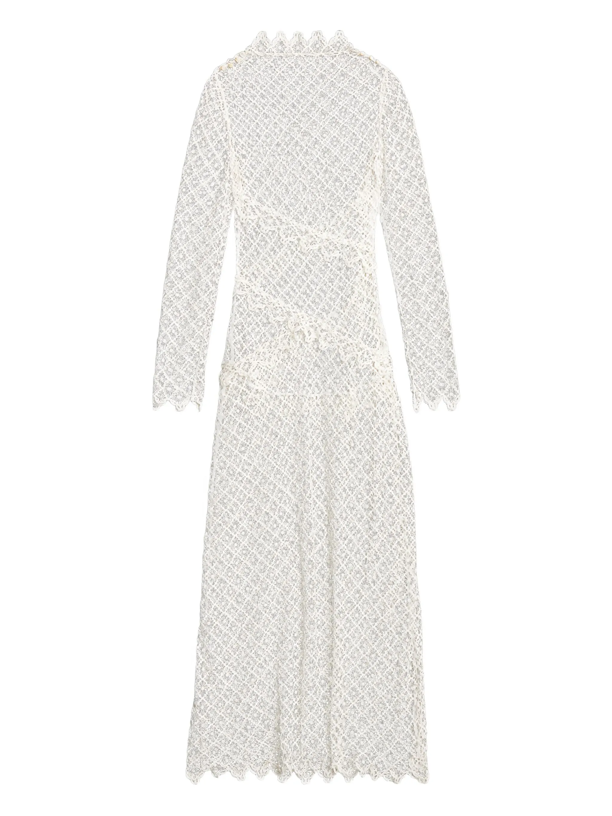 

Платье Lisia в технике кроше Isabel Marant, белый