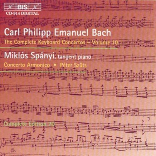 

CD диск Bach, C.P.E. / Spanyi / Szuts / Concerto Armonico: Keyboard Concertos 10