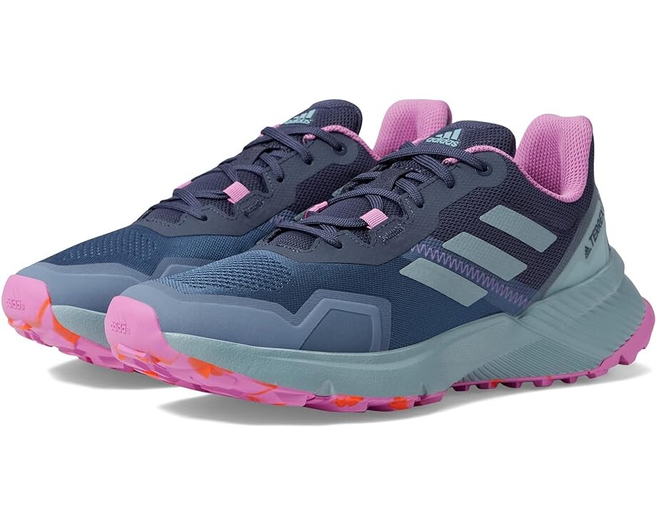 

Кроссовки Adidas Terrex Soulstride, цвет Wonder Steel/Magic Grey Metallic/Pulse Lilac