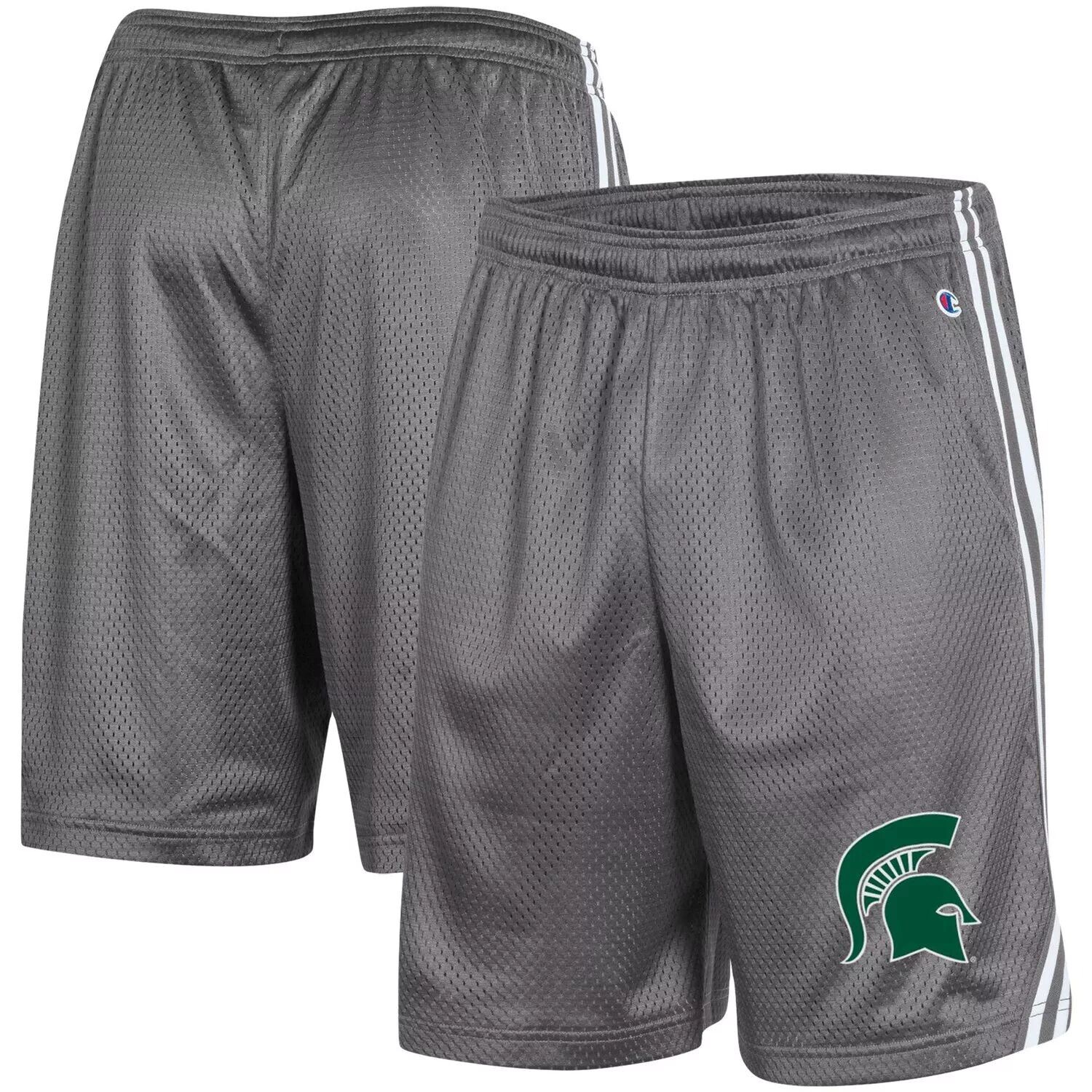 

Мужские серые шорты для лакросса Michigan State Spartans Team Champion