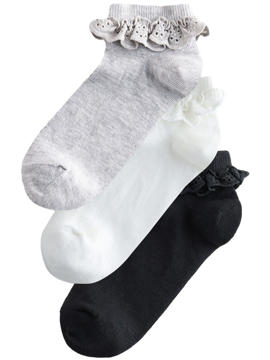 

Носки Next, цвет mottled grey/Black/White