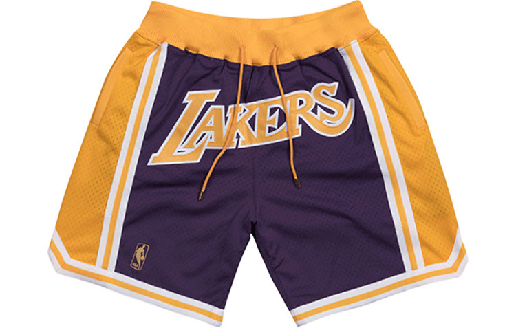 

Шорты Mitchell & Ness NBA Just Don Los Angeles Lakers Road 1996 Mitchell Ness, желтый