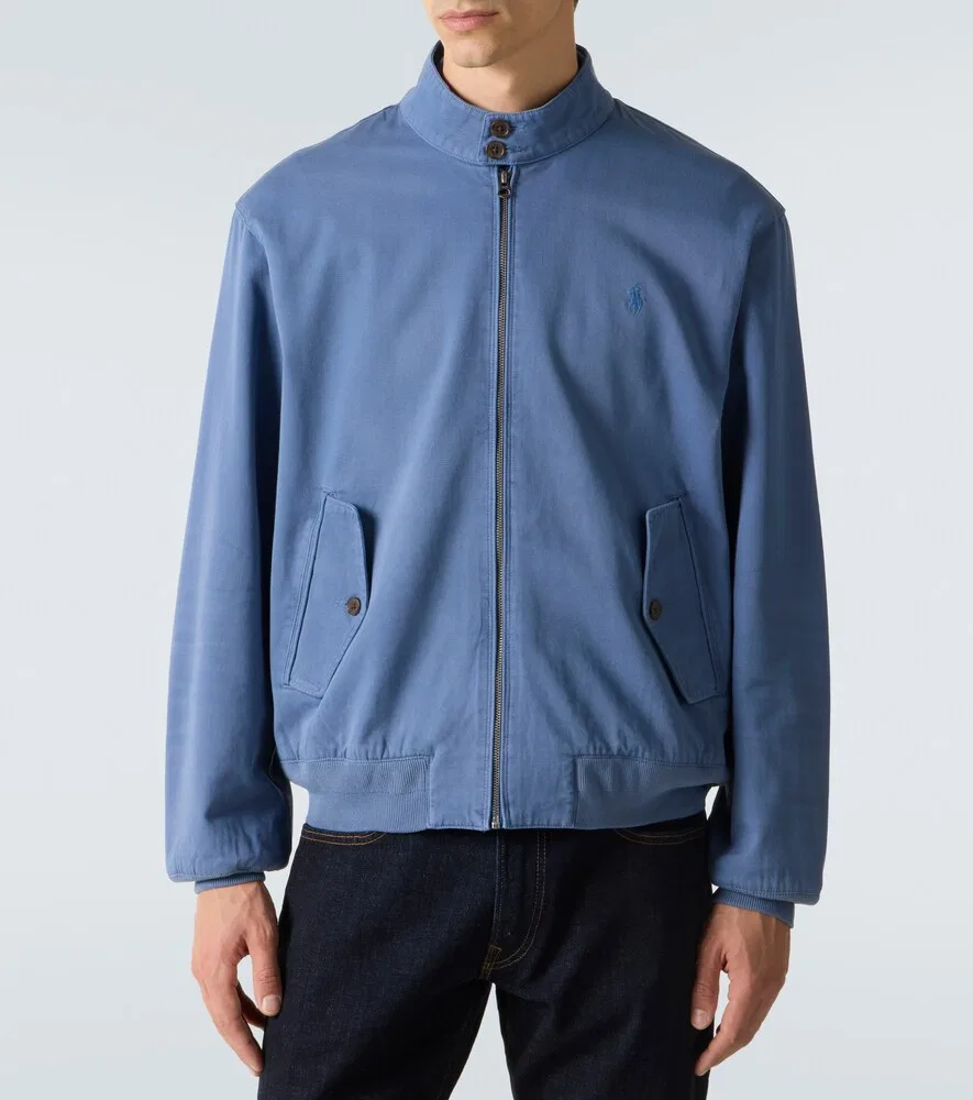 Хлопковая куртка-чинос Bedford Polo Ralph Lauren, синий — фото 3