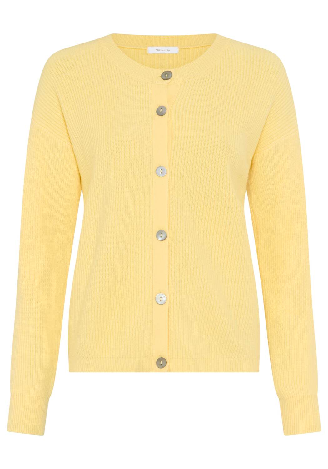 

Tamaris Вязаный кардиган желтого цвета