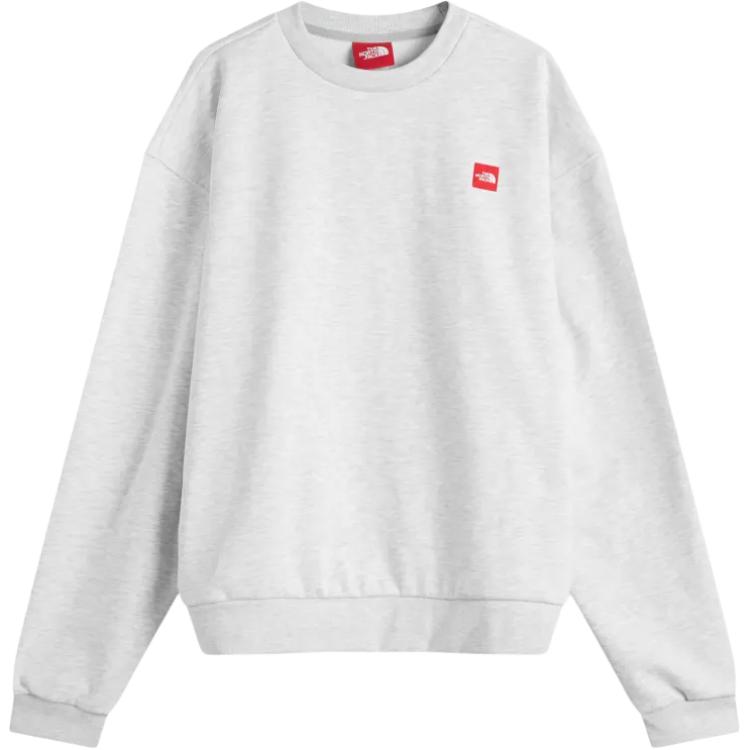 

THE NORTH FACE Красная толстовка с круглым вырезом, Красный, THE NORTH FACE Красная толстовка с круглым вырезом