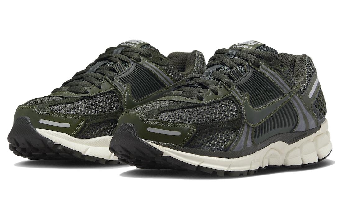 Кроссовки Nike Air Zoom Vomero 5 унисекс, Черный/Зеленый — фото 3