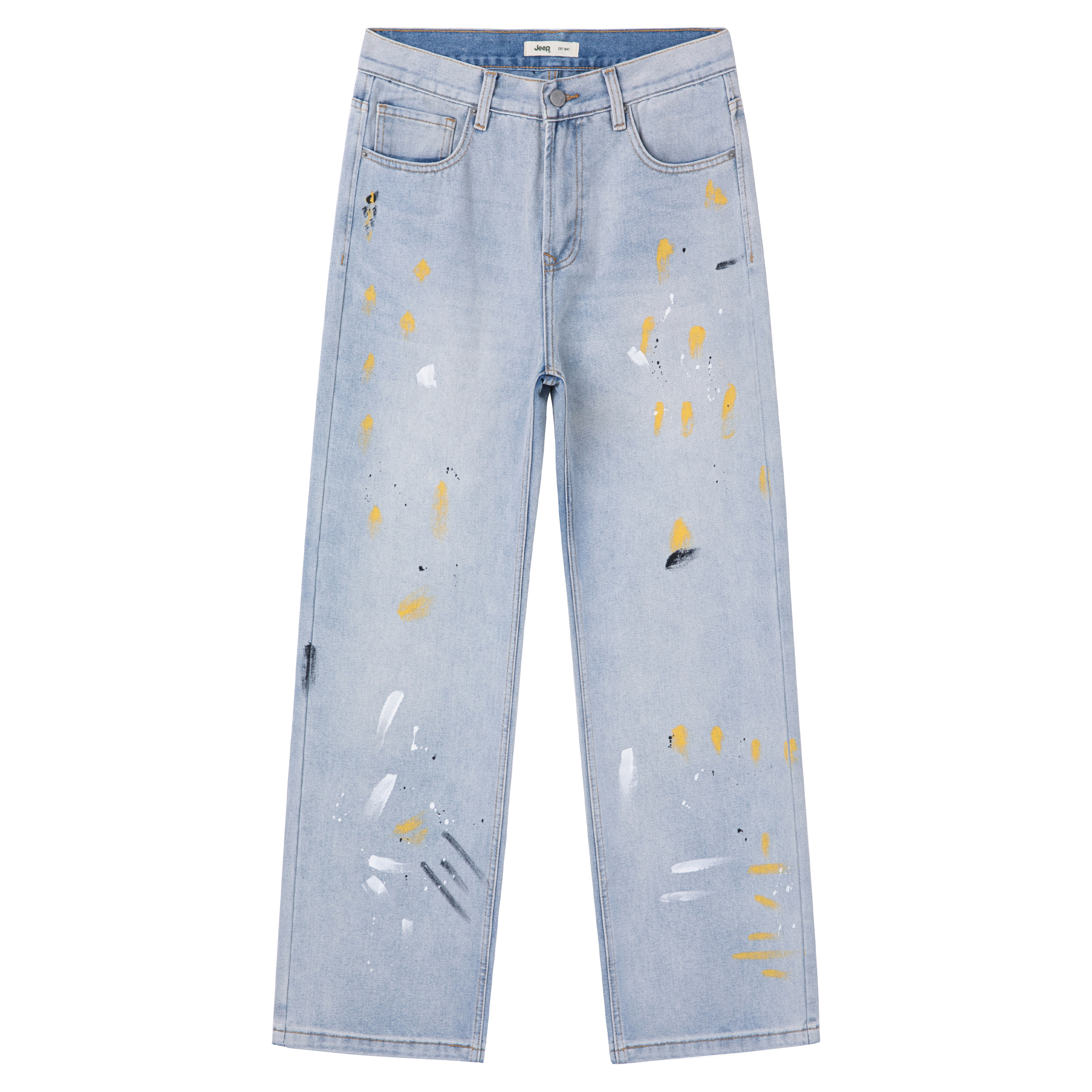 

Jeep Джинсы Unisex P755MWNP96 Light Blue Moderate Straight Fit