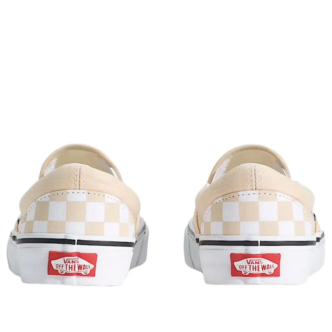 Слипоны Vans Classic Slip-On Checkerboard 'Creme Brule Beige' — фото 4