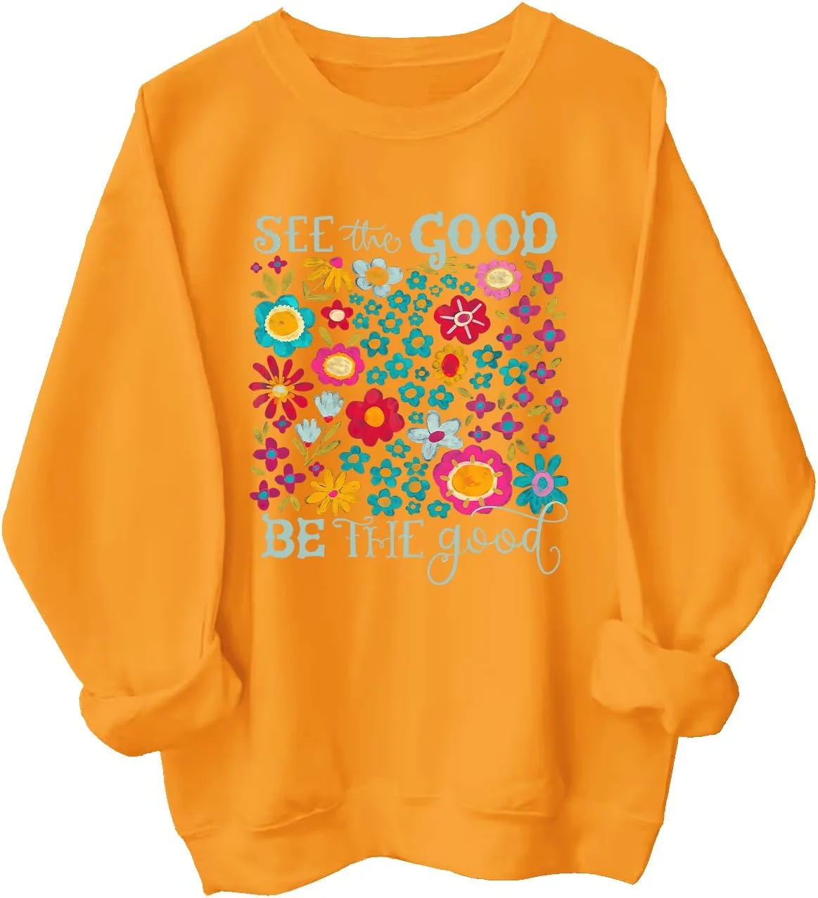 

Толстовка с вдохновляющей надписью See The Good Be The Good ClothKey