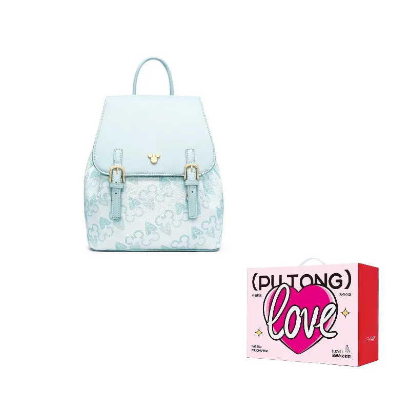 

Микки PU Рюкзак Женский Розовый/Белый/Коричневый Disney, темно-синий