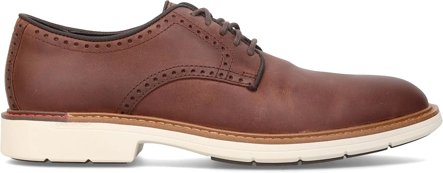 Мужские классические оксфорды Cole Haan с гладким носком, Dark Coffee — фото 3