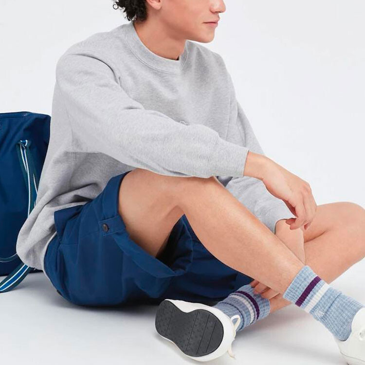 Jw Anderson Jw Anderson Co-Branded Series Повседневные шорты для мужчин Sea Blue Uniqlo, цвет Sea Blue — фото 3