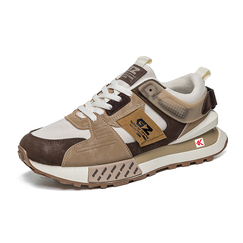 

ZAMST Мужские повседневные лоу-топы коричневые, цвет Brown
