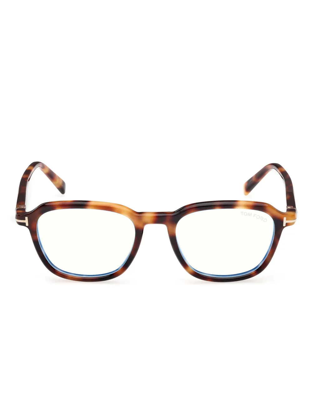 

Очки в квадратной оправе TOM FORD Eyewear, коричневый