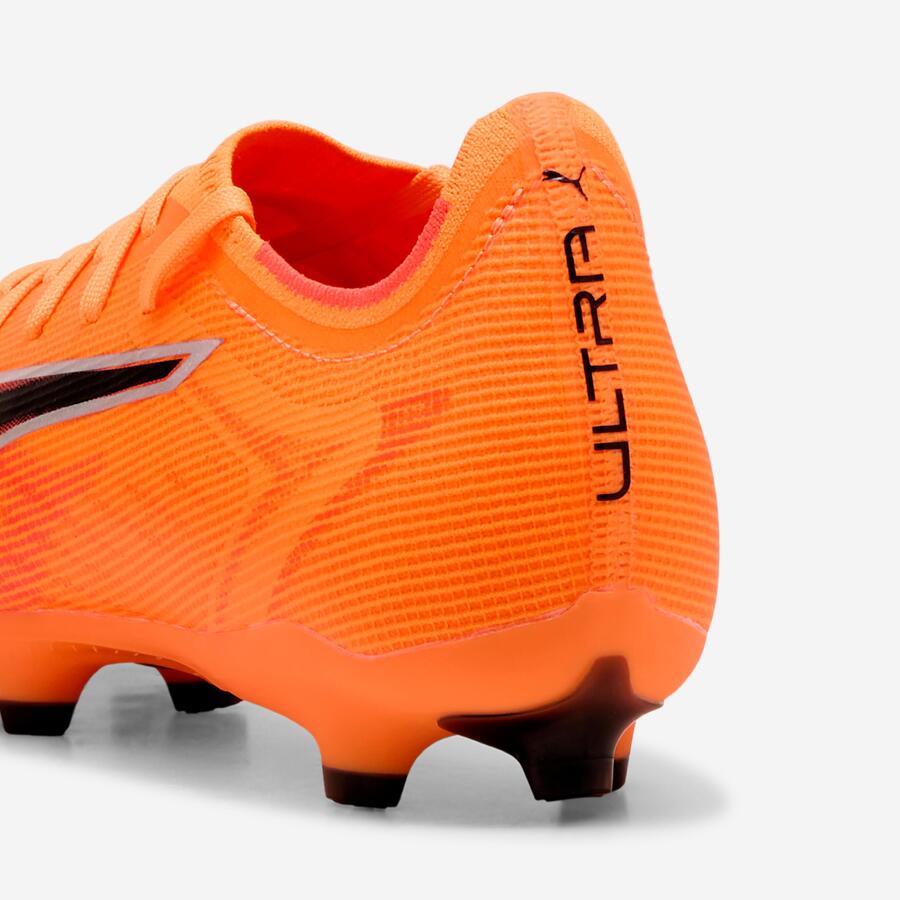 PUMA Футбольные бутсы женские/мужские FG/AG - Ultra 6 Match, оранжевые — фото 3