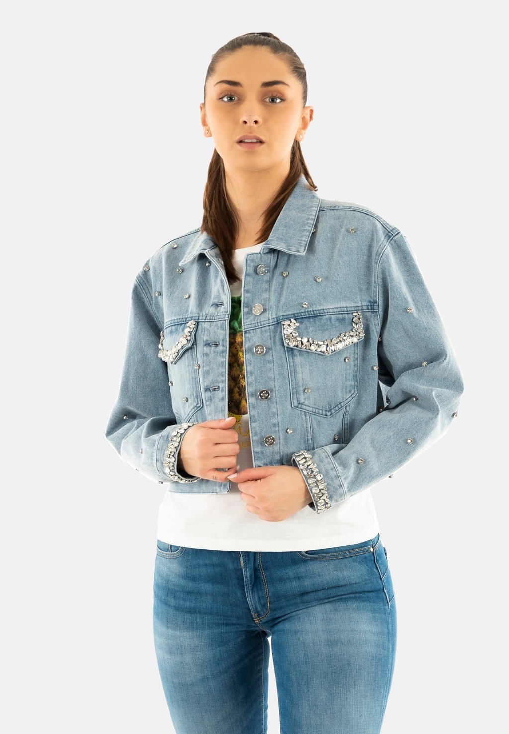 

Джинсовая куртка Salsa Jeans, синий