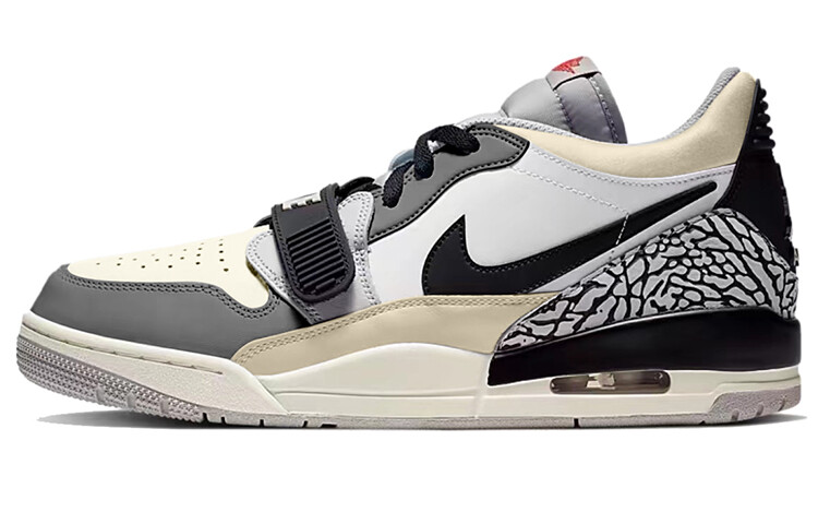 

Кроссовки Jordan Legacy 312 Vintage Basketball, белый/черный/серый