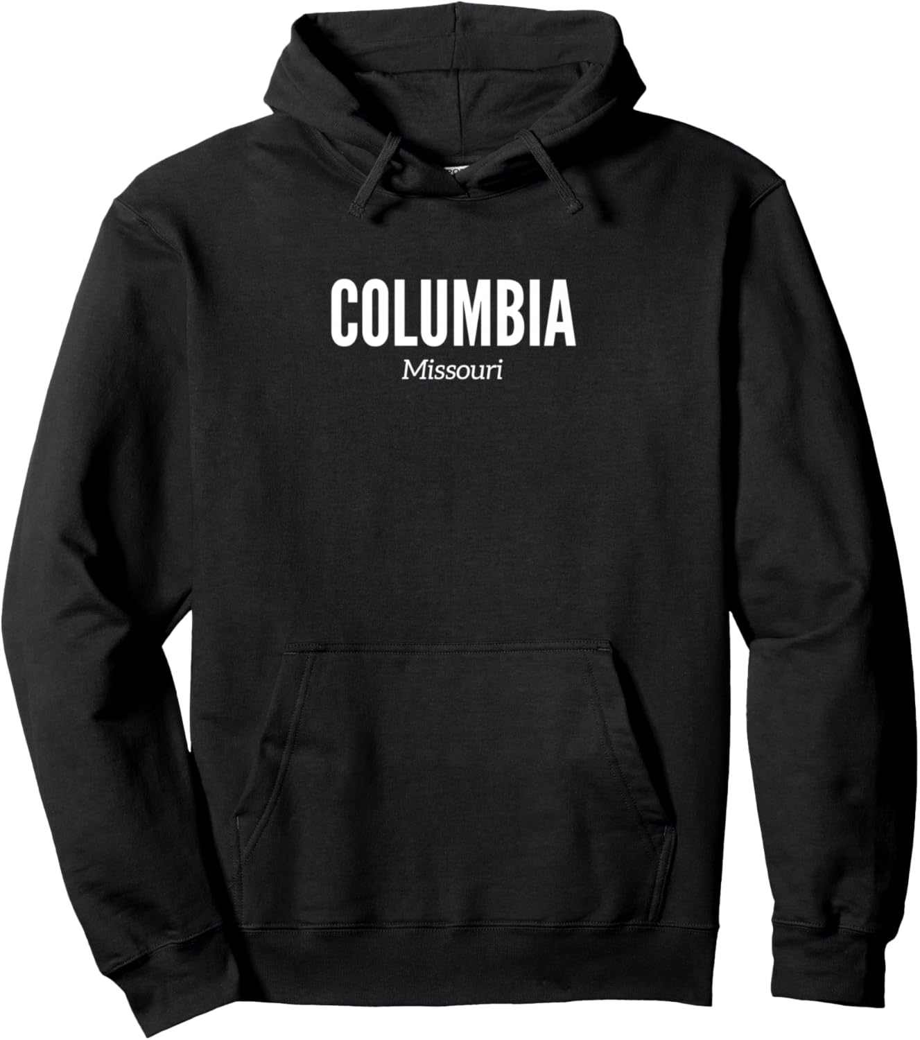 

Толстовка с капюшоном Columbia Missouri State We Love Columbia Missouri, черный