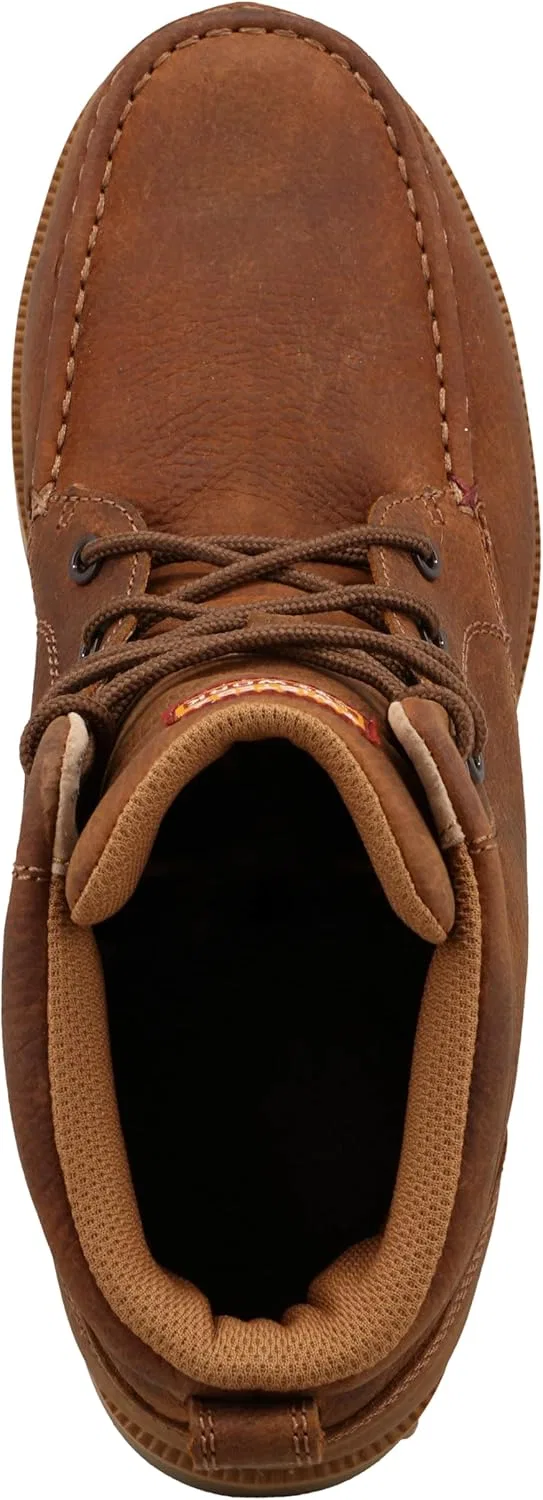 Рабочие ботинки Twisted X Men's 6 Inch Nano Composite для строителей, Brown Sugar — фото 3