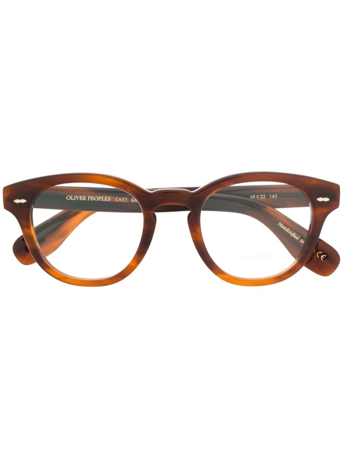 

Oliver Peoples очки Cary Grant, коричневый