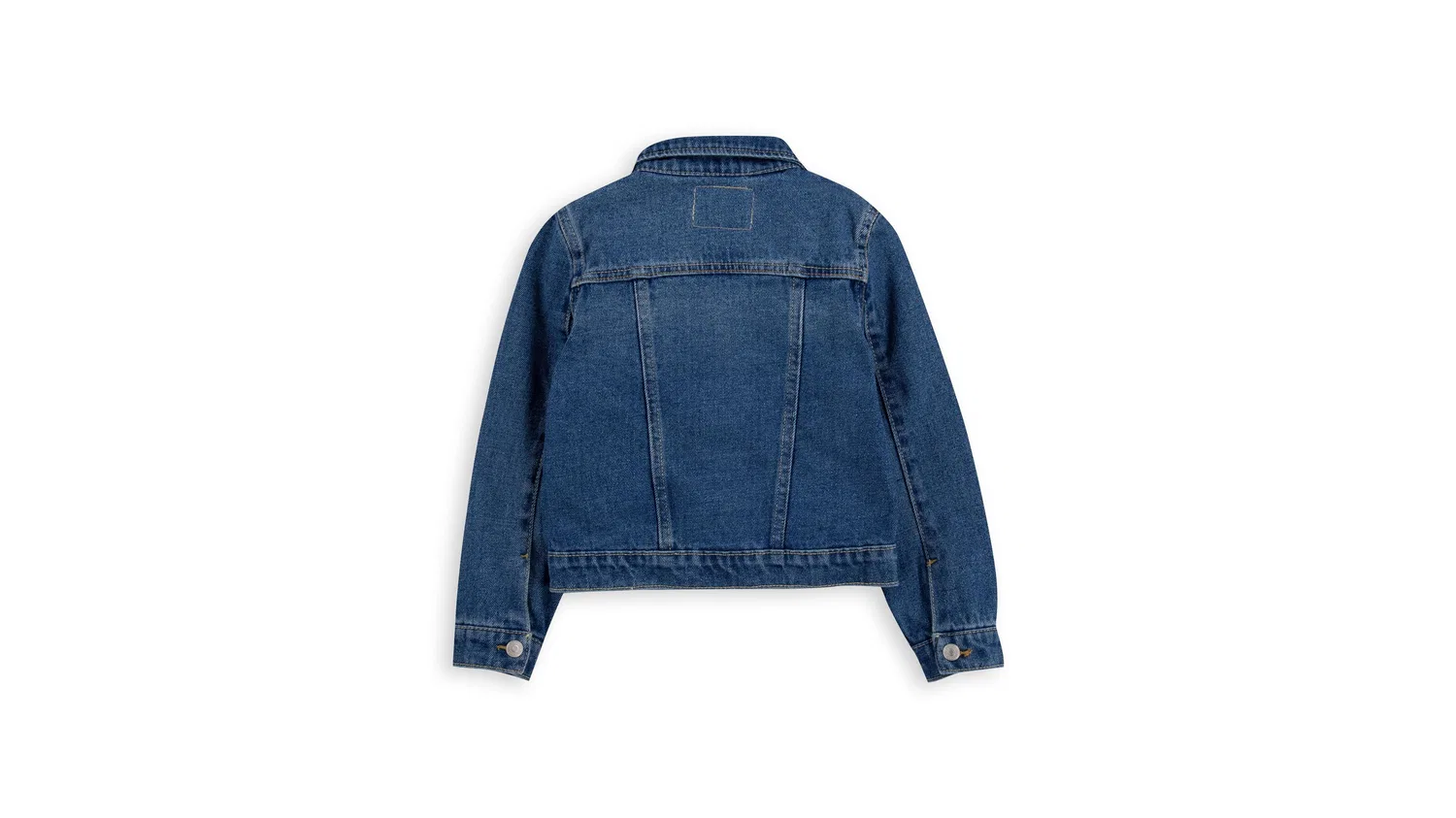 Куртка дальнобойщика для девочек 4-6 лет Levi's, Medium Wash — фото 3