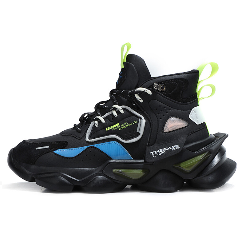 

Кроссовки Victoria Angel VIDORY ANGEL Lifestyle Shoes Men High-top Blue/Green/White, черный/синий